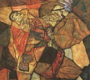Egon Schiele Agony (mk12) oil painting